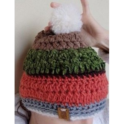 Berretta Bigramaver Pezzo unico Fatta a mano in Italia