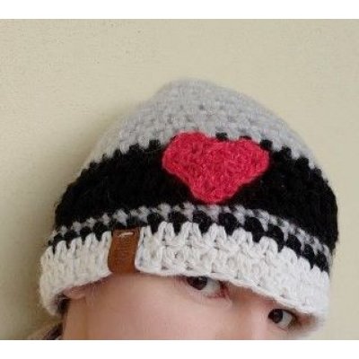 Berretta Bigrine Pezzo unico Fatta a mano in Italia