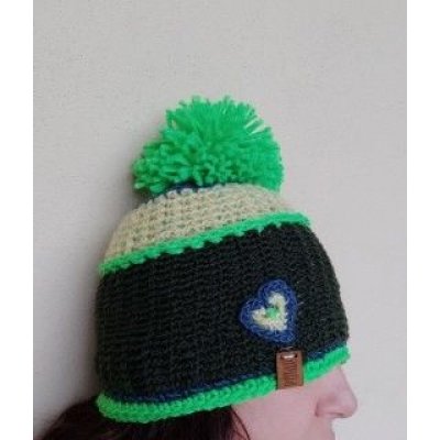 Berretta Vegablu Pezzo unico Fatta a mano in Italia