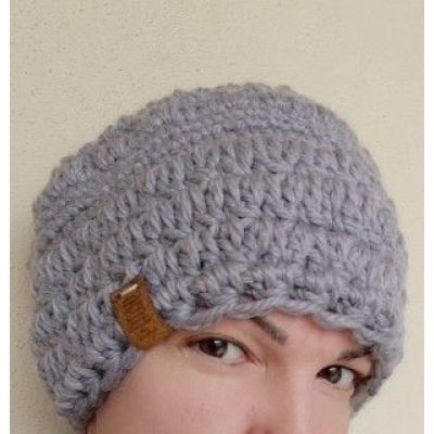 Berretta Totalgrey Pezzo unico Fatta a mano in Italia