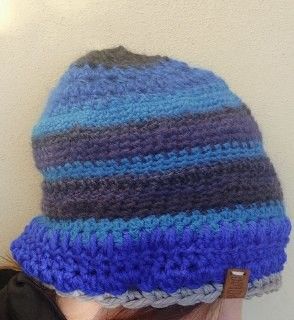 Berretta Blugriblu Pezzo unico Fatta a mano in Italia