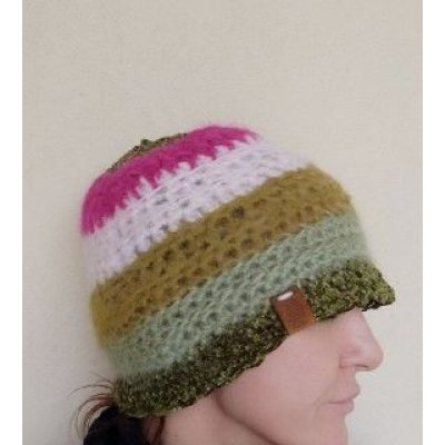 Berretta Primavera Pezzo Unico Fatta a mano in Italia