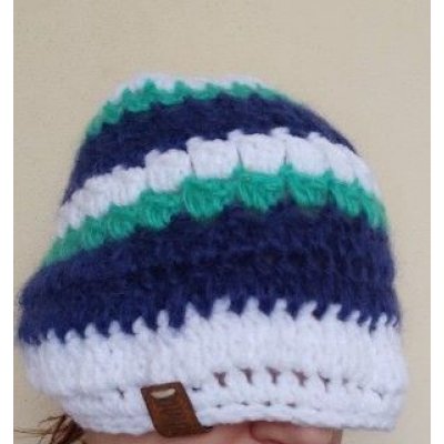 Berretta Bibluvert Pezzo unico Fatta a mano in Italia