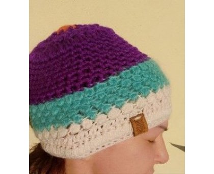 Berretta Biazviro Pezzo unico Fatta a mano in Italia