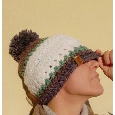 Berretta Grimaverbia Pezzo unico Fatta a mano in Italia