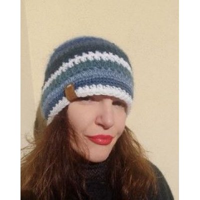 Berretta Nuvole Pezzo unico Fatta a mano in Italia