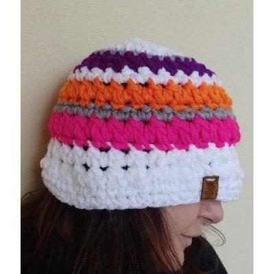 Berretta Fluo Pezzo unico Fatta a mano in Italia