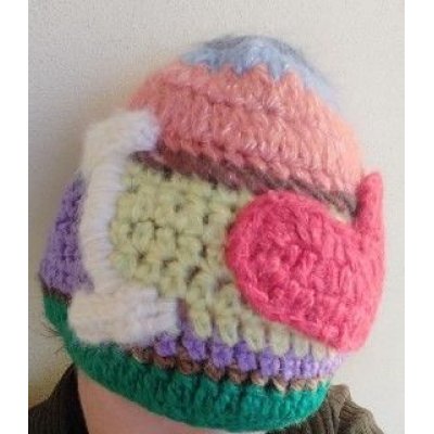 Berretta Io Amo Pezzo Unico Fatta a mano in Italia