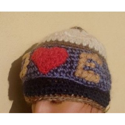 Berretta Creamy Love Pezzo Unico Fatta a mano in Italia