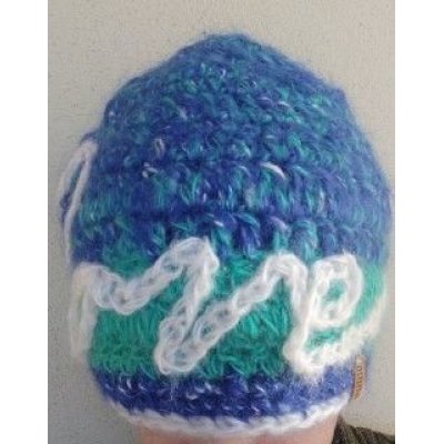 Berretta Azblu Pezzo unico Fatta a mano in Italia