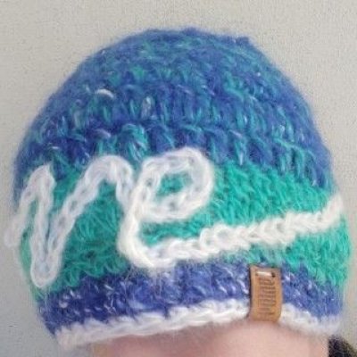 Berretta Azblu Pezzo unico Fatta a mano in Italia