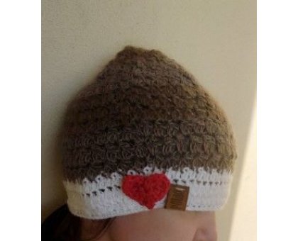 Berretta Marronbia Pezzo unico Fatta a mano in Italia