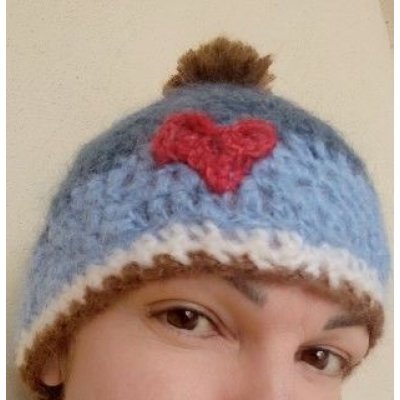 Berretta Sabbia Mare Pezzo unico Fatta a mano in Italia