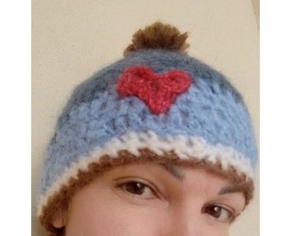 Berretta Sabbia Mare Pezzo unico Fatta a mano in Italia