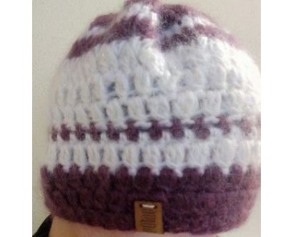 Berretta Bianbor Pezzo unico Fatta a mano in Italia