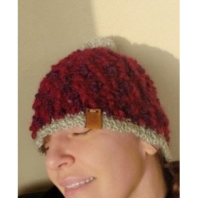 Berretta Sbirulini Pezzo unico Fatta a mano in Italia