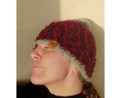 Berretta Sbirulini Pezzo unico Fatta a mano in Italia