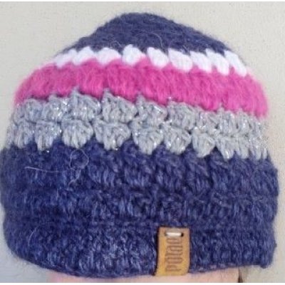 Berretta Blughiro Pezzo unico Fatta a amano in Italia