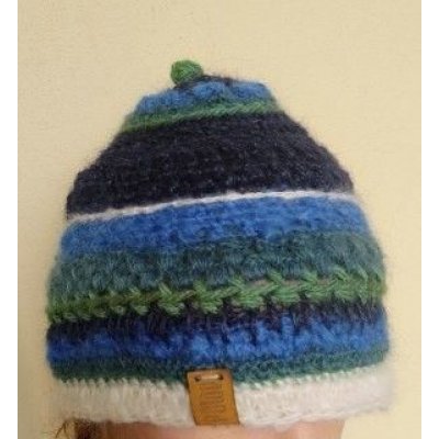 Berretta Blubiave pezzo unico Fatta a mano in Italia