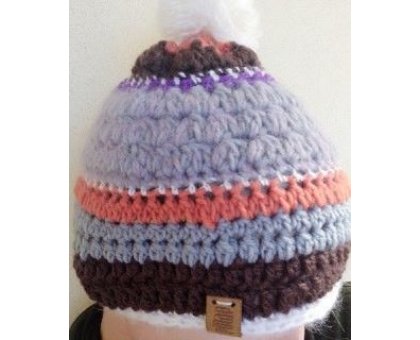 Berretta Margriara Pezzo unico Fatta a mano in Italia