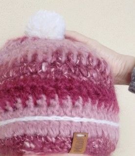 Berretta Borrobia Pezzo unico Fatta a mano in Italia
