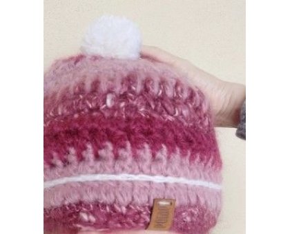 Berretta Borrobia Pezzo unico Fatta a mano in Italia