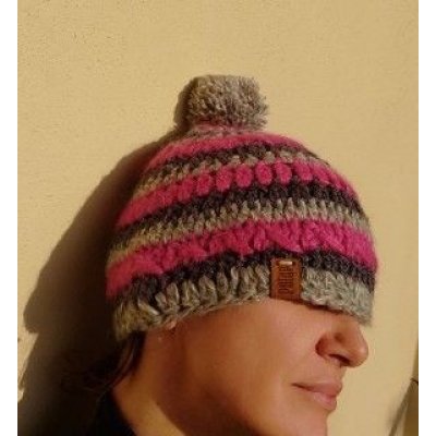 Berretta Grigriro Pezzo unico Fastta a mano i Italia