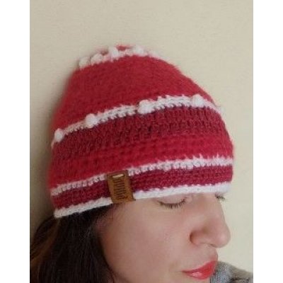 Berretta Natale Pezzo unico Fatta a mano in Italia