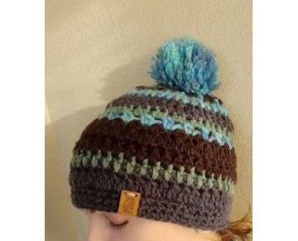 Berretta Bluvermarraz Pezzo unico Fatta a mano in Italia