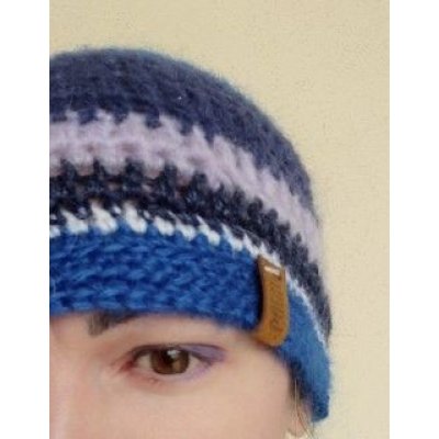 Berretta Blublulil Pezzo unico Fatto a mano in Italia