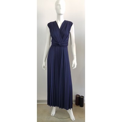 Abito lungo lurex plisettato donna Kaos Mod. NP1MA017