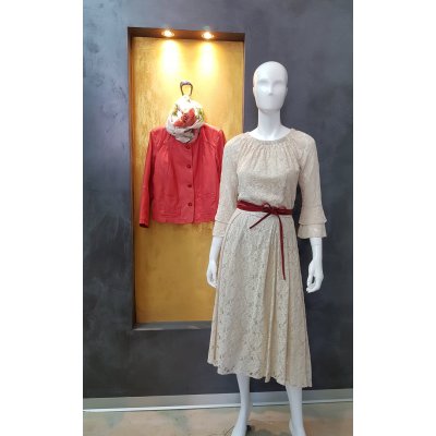 Gonna in pizzo donna Moki b Mod. 0805