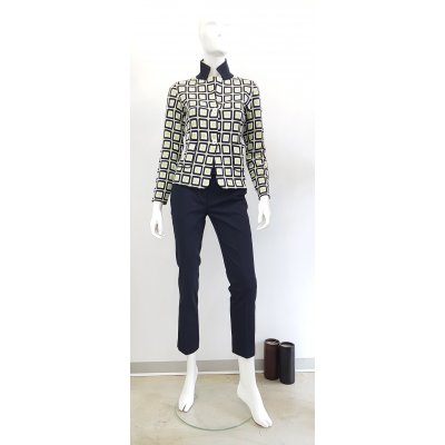 Giacca donna fantasia geometrica Albarena Mod. 2002/P