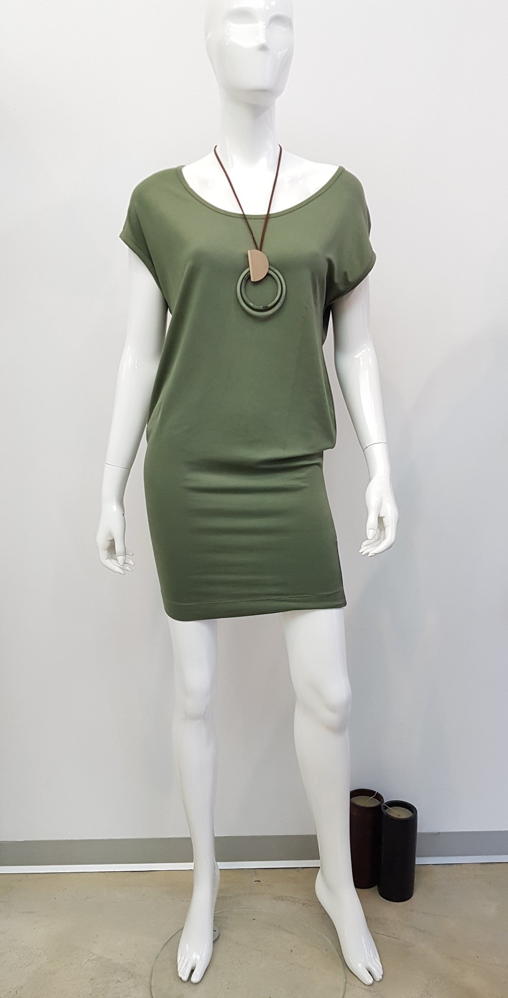 Abito viscosa Majestic Mod. FRO133