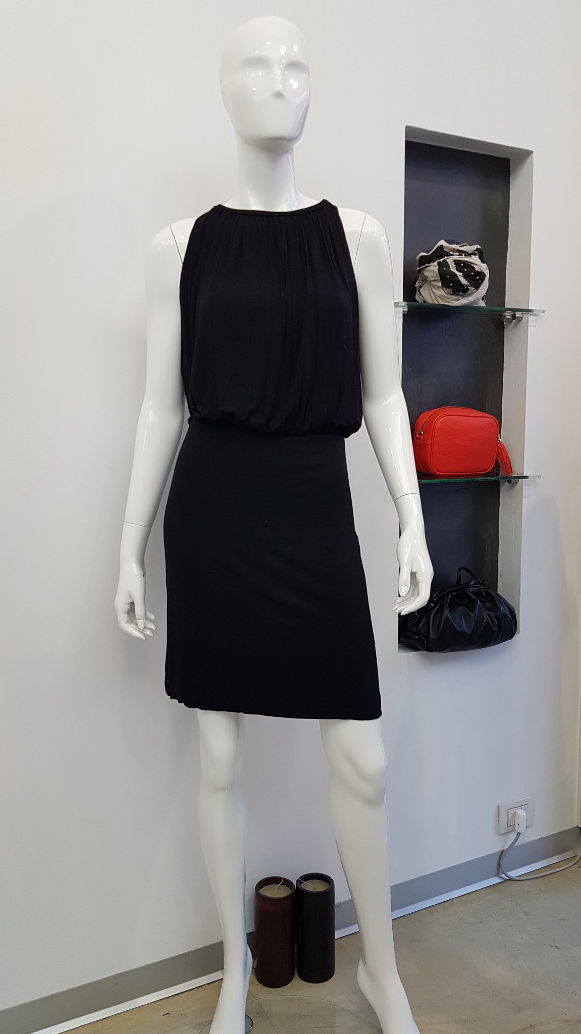 Abito viscosa donna Majestic Mod. FRO132