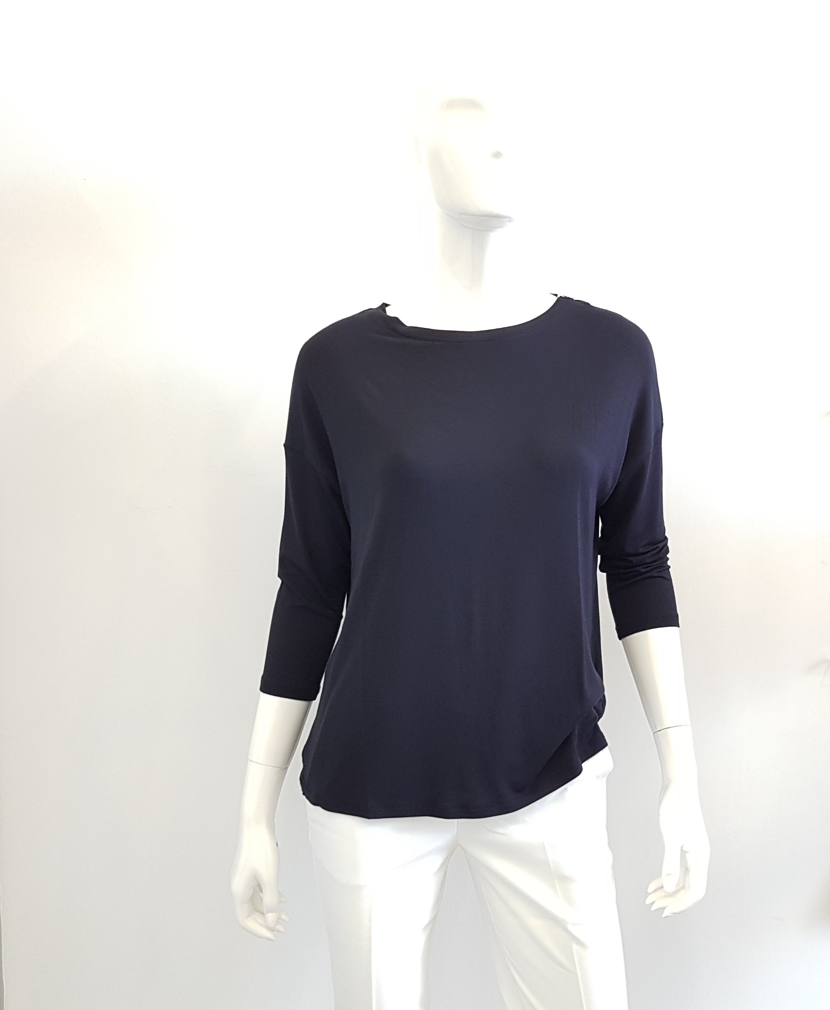 Maglia viscosa donna manica 3/4 Majestic Mod. FTS194