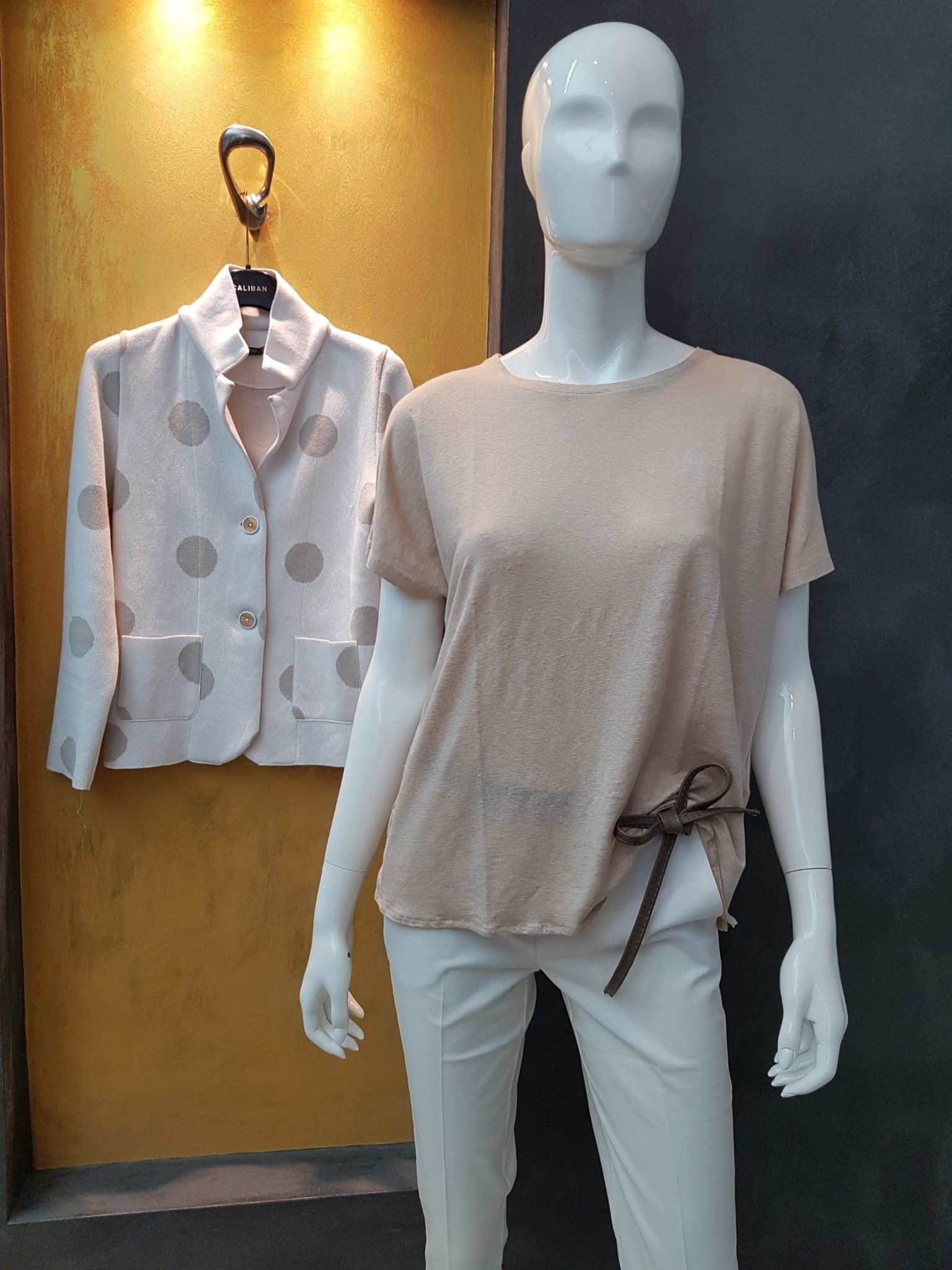 Maglia lino Majestic Mod. FTS390 LINO