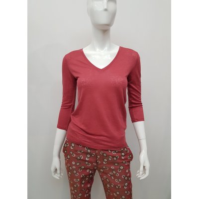 Maglia lino manica 3/4 Majestic Mod. FTS166