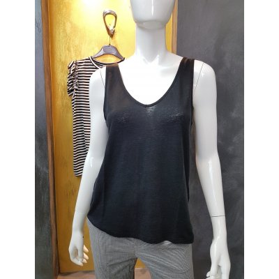 Canotta lino donna Majestic Mod. FDE022