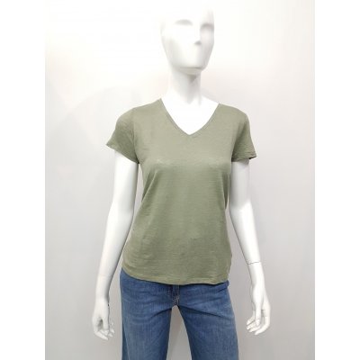 Maglia in lino donna Majestic Mod. FTS164