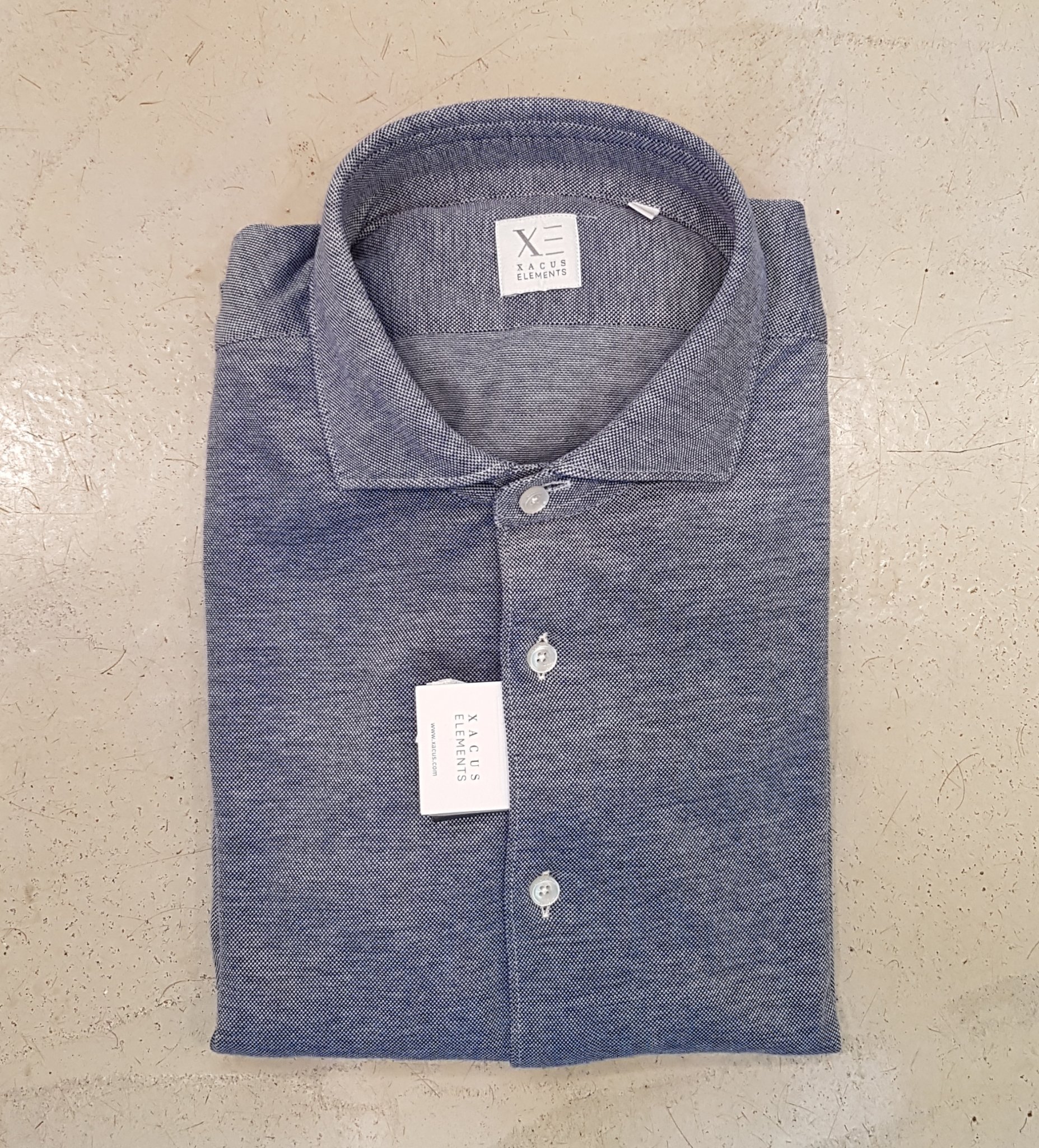 XACUS camicia in jersey manica lunga Mod. 61469 J748ML e 41464 J722ML