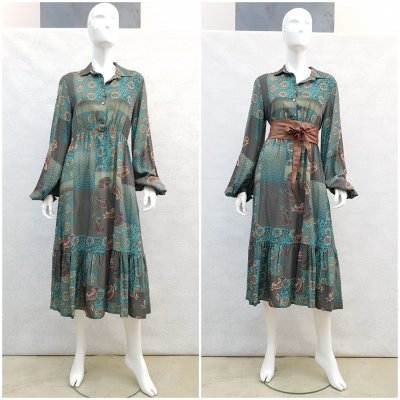 ABITO FANTASIA LUNGO MOKI-B MOD. MKA1-07-24