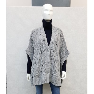 PONCHO A TRECCE KANGRA MOD. 382090