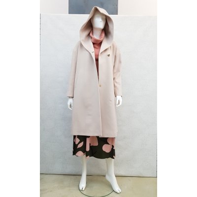 CAPPOTTO LUNGO CON CAPPUCCIO CHIARULLI MOD. CLARISSA
