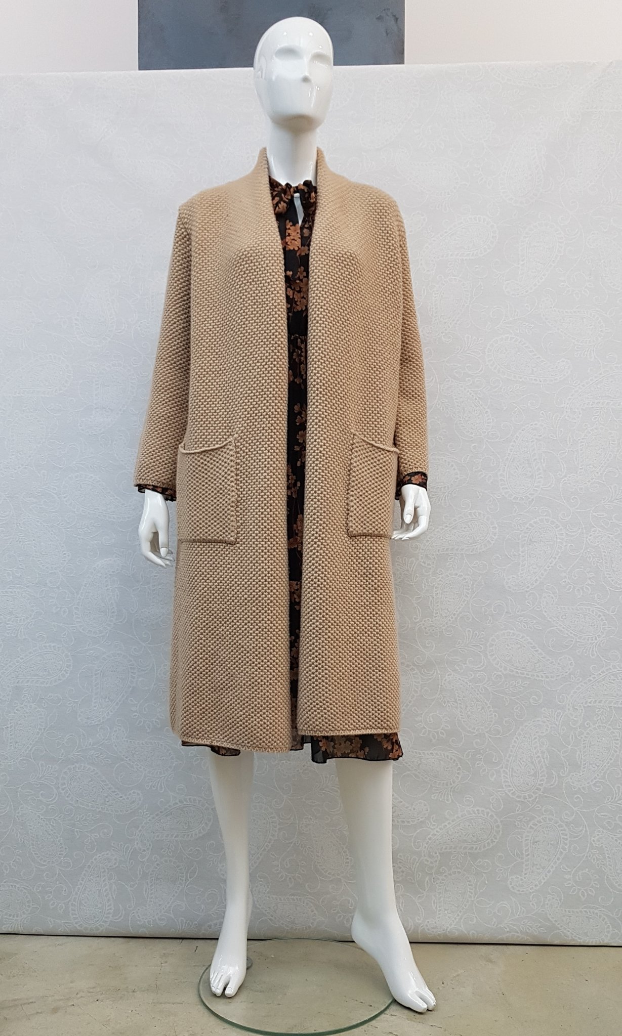 CAPPOTTO LUNGO NIDO D'APE KANGRA MOD. 371517