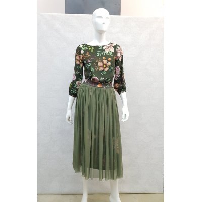 MAGLIA FANTASIA FLOREALE LUCKYLU MOD. 32LL-BL13TV