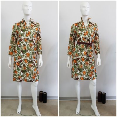 Abito donna floreale Caliban Mod. YE6PLQ