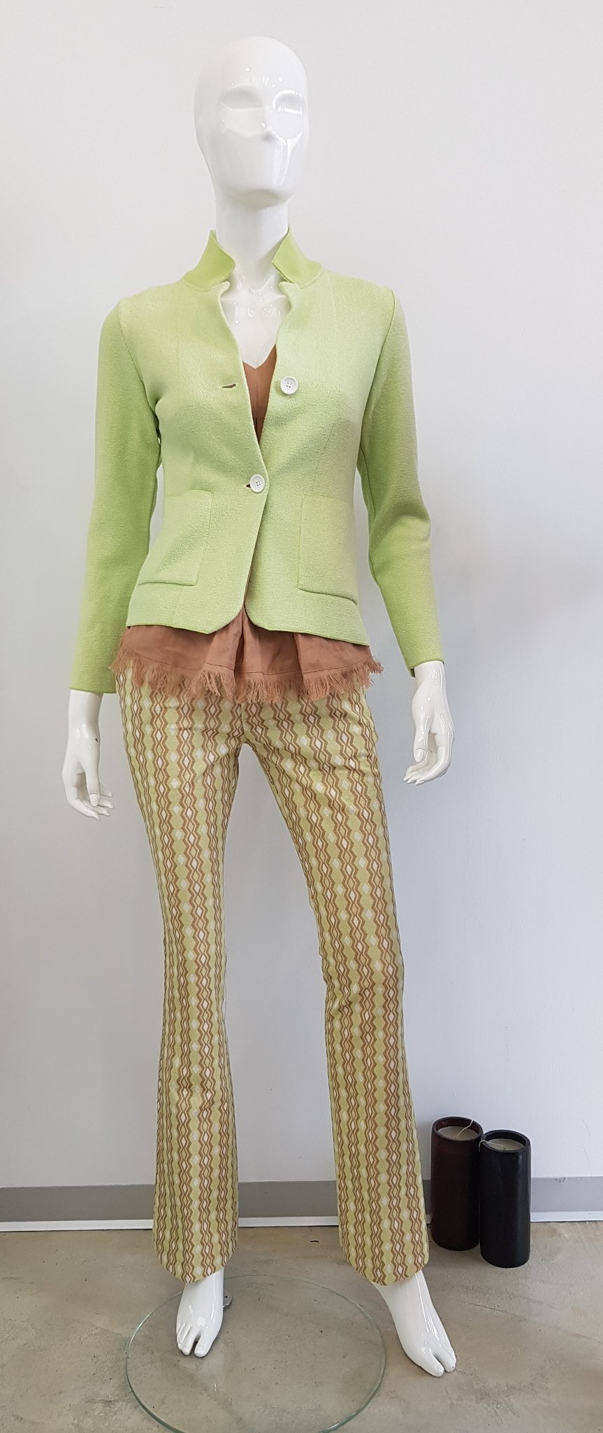 Pantalone donna fantasia a zampa Le's Mod. FORMENTERA