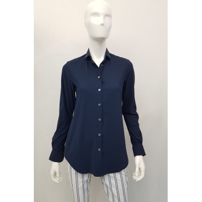 Camicia blu donna Caliban Mod. Z9SPGV