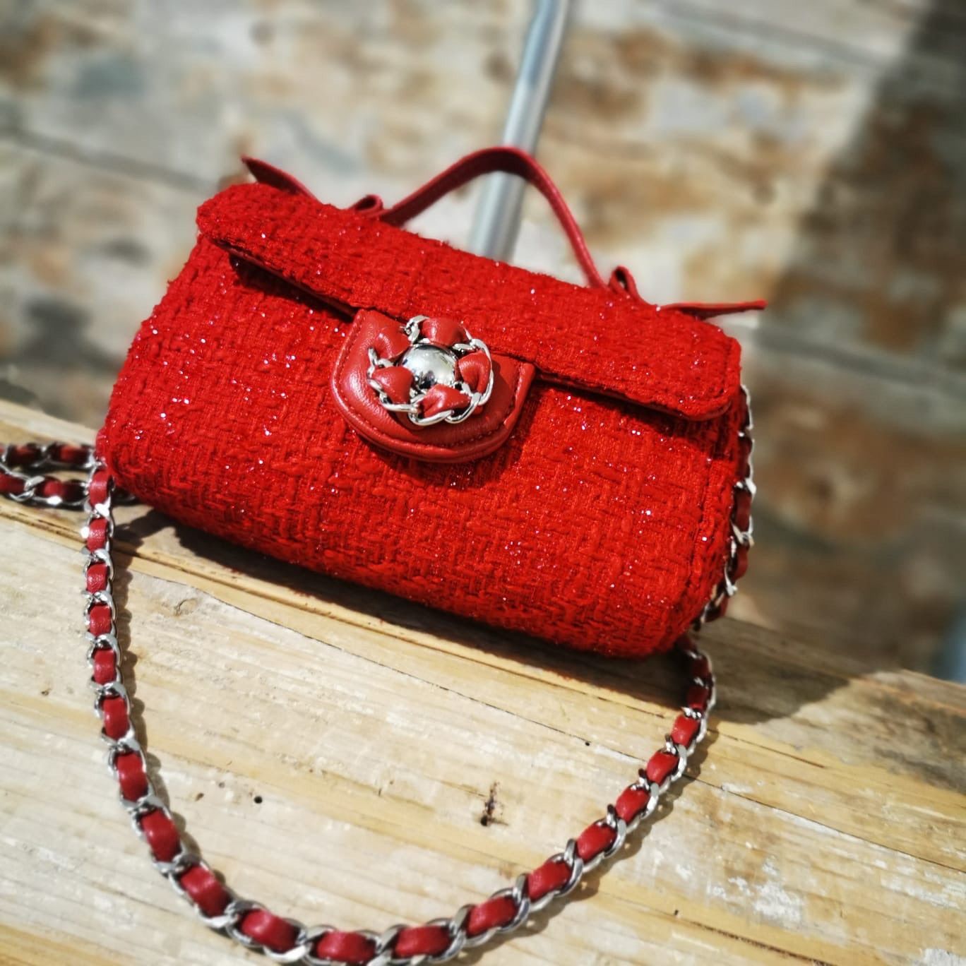 Borsa Mini Bag Rossa by Amarantissima
